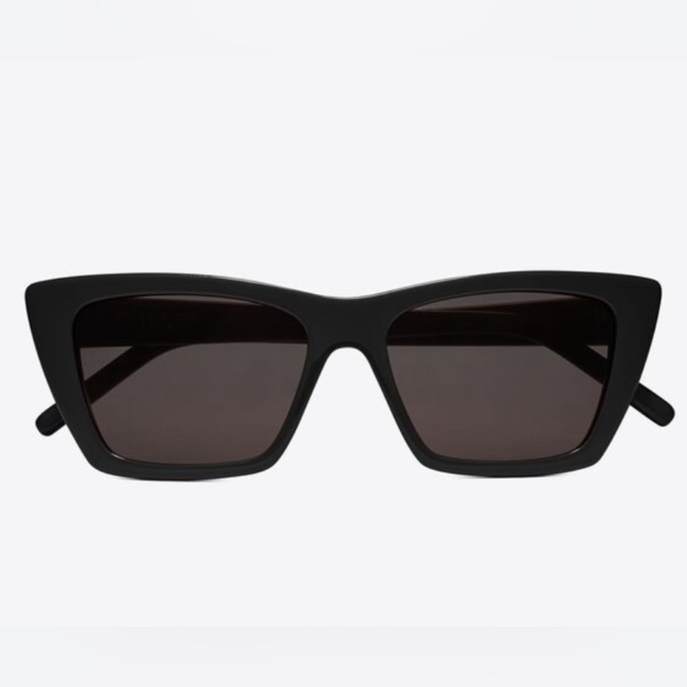Saint Laurent Black Mica Cat Eye Sunglasses